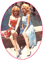 Audrey and Judy Landers