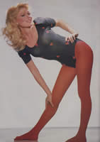 Audrey Landers in leotard